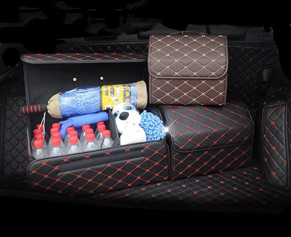 car organizer trunk box storage bag auto trash tool pu leather folding large cargo stowing tidying accessories
car organizer trunk box storage bag auto trash tool pu leather folding large cargo stowing tidying accessories