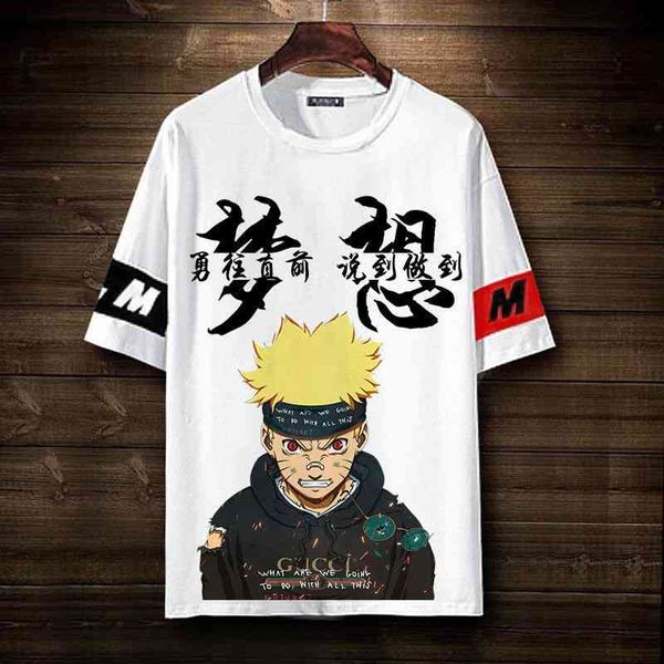 summer naruto ins short sleeve t-shirt men's fashion student bottomed shirt clothes half sleeve animation korean, White;black
summer naruto ins short sleeve t-shirt men's fashion student bottomed shirt clothes half sleeve animation korean, White;black