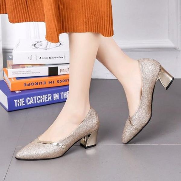 dress shoes women classic golden square heel office pumps zapatos de mujer lady casual black comfort night club high zapato f9254
dress shoes women classic golden square heel office pumps zapatos de mujer lady casual black comfort night club high zapato f9254