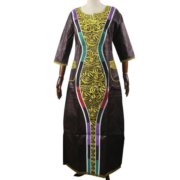 ethnic clothing african bazin dresses for women young ladies kanga clothes teenager girls traditional embroidery dress with headtie 2021 rob, Red
ethnic clothing african bazin dresses for women young ladies kanga clothes teenager girls traditional embroidery dress with headtie 2021 rob, Red
