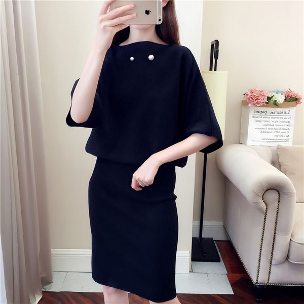 2021 new autumn winter handmade crochet sweater and long sections package hip skirt suit women fashion knit suits 2 piece sets jo73, White 
2021 new autumn winter handmade crochet sweater and long sections package hip skirt suit women fashion knit suits 2 piece sets jo73, White