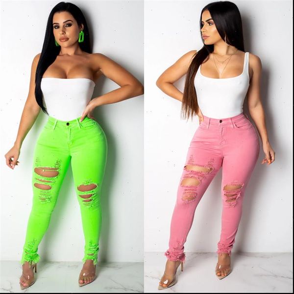 2020 new green and pink woman ripped jeans fashion high waist skinny jeans street hipster denim pencil pants drop shipping, Black;white
2020 new green and pink woman ripped jeans fashion high waist skinny jeans street hipster denim pencil pants drop shipping, Black;white