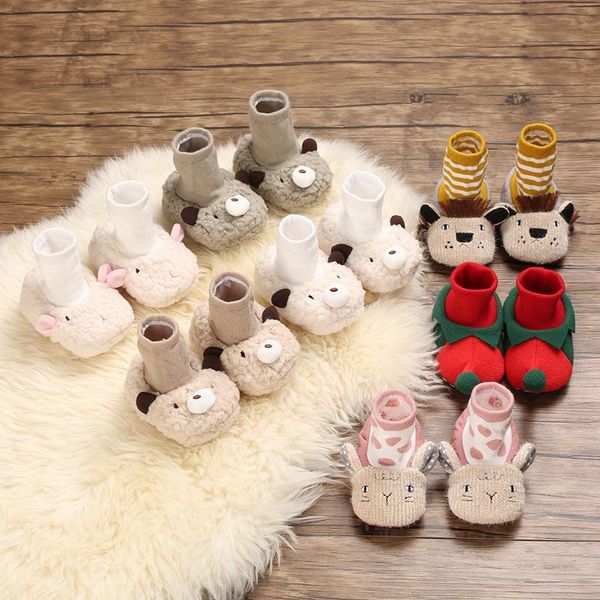 first walkers 0-12m born baby booties animal cartoon sheep warm boots non-slip step crib shoes cute winter plush
first walkers 0-12m born baby booties animal cartoon sheep warm boots non-slip step crib shoes cute winter plush