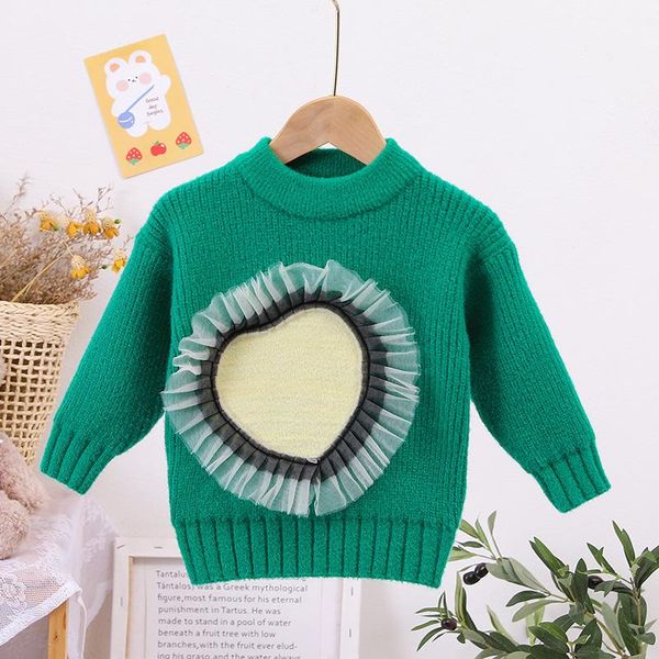 pullover children clothes girls' knitted sweater european american fashion autumn winter sweaters, Blue 
pullover children clothes girls' knitted sweater european american fashion autumn winter sweaters, Blue