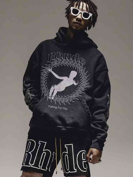 men's casual shirts black oversize rhude hoodies men women 1:1 falling for you hoodie pullovers sweatshirts inside tag ue0d, White;black
men's casual shirts black oversize rhude hoodies men women 1:1 falling for you hoodie pullovers sweatshirts inside tag ue0d, White;black