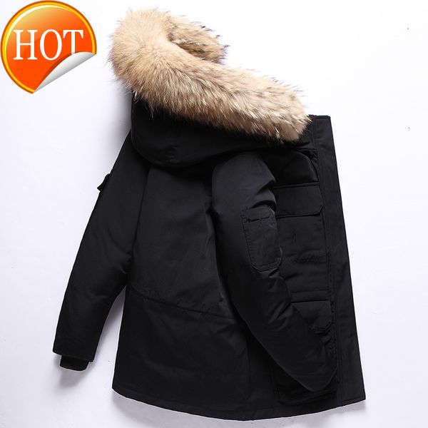 white warm -30 ducks degrees keep winter coats men windtight hooded collar fat donkey jacket jas male size s-3xl, Black
white warm -30 ducks degrees keep winter coats men windtight hooded collar fat donkey jacket jas male size s-3xl, Black