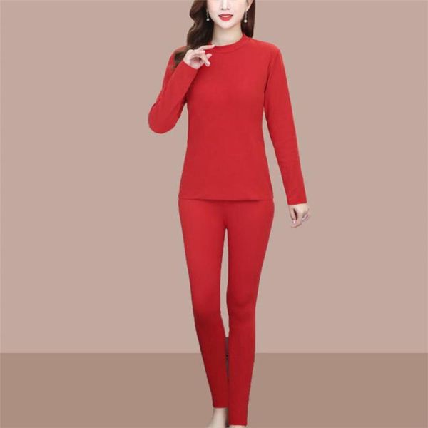 women's two piece pants thermal underwear set woman winter clothing warm suit long sleeve leggings thermo undershirt, White
women's two piece pants thermal underwear set woman winter clothing warm suit long sleeve leggings thermo undershirt, White