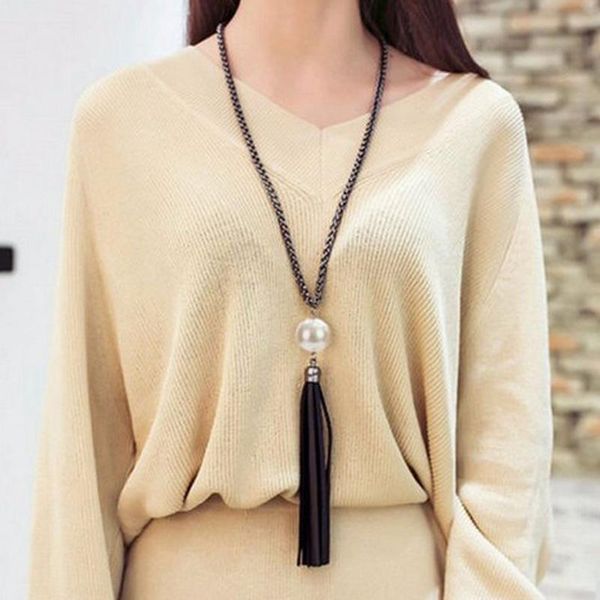 pendant necklaces 2021 arrival tassel sweater chain long beads necklace fashion jewelry gift, Silver
pendant necklaces 2021 arrival tassel sweater chain long beads necklace fashion jewelry gift, Silver