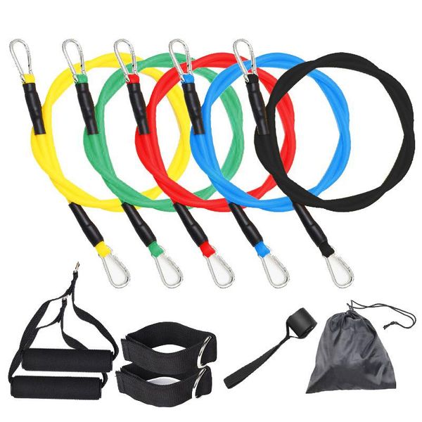 latex tubes pull rope 11pcs/set resistance bands gym muscle strength training device elastic tension belt yoga fitness rally
latex tubes pull rope 11pcs/set resistance bands gym muscle strength training device elastic tension belt yoga fitness rally