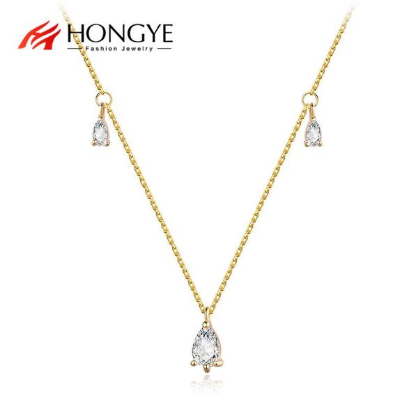 pendant necklaces hongye 2021 trendy simple fine chain water drop zircon ornament for women gifts collier femme bijoux charm, Silver
pendant necklaces hongye 2021 trendy simple fine chain water drop zircon ornament for women gifts collier femme bijoux charm, Silver