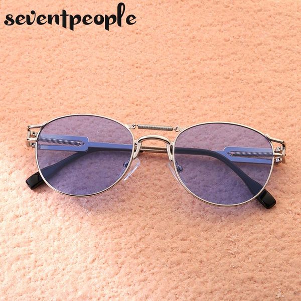 sunglasses classic vintage round men 2021 fashion retro metal punk sun glasses for women gothic steampunk eyewear, White;black
sunglasses classic vintage round men 2021 fashion retro metal punk sun glasses for women gothic steampunk eyewear, White;black