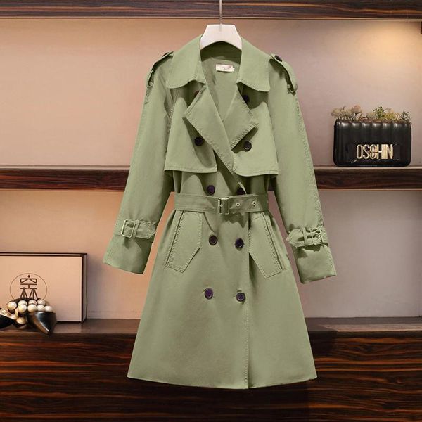 women's trench coats spring autumn coat women turn down collar double breasted classic long with belt windbreaker, Tan;black
women's trench coats spring autumn coat women turn down collar double breasted classic long with belt windbreaker, Tan;black