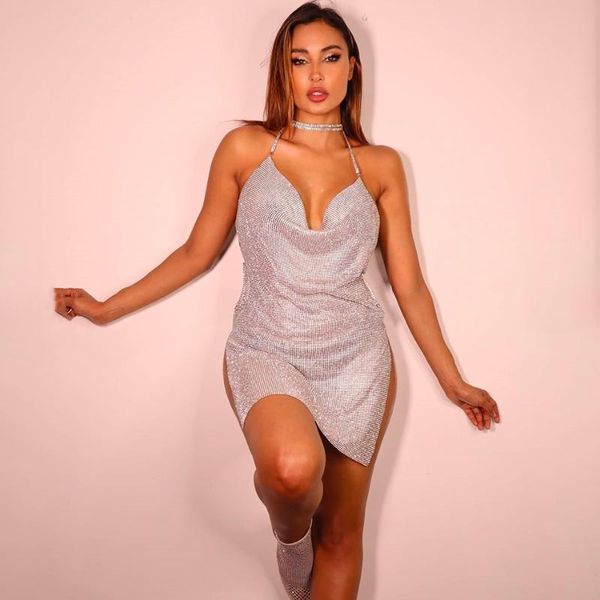 casual dresses white day colorful crystal v-neck openwork backless miniskirt ladies pool party shiny rhinestone metal, Black;gray
casual dresses white day colorful crystal v-neck openwork backless miniskirt ladies pool party shiny rhinestone metal, Black;gray