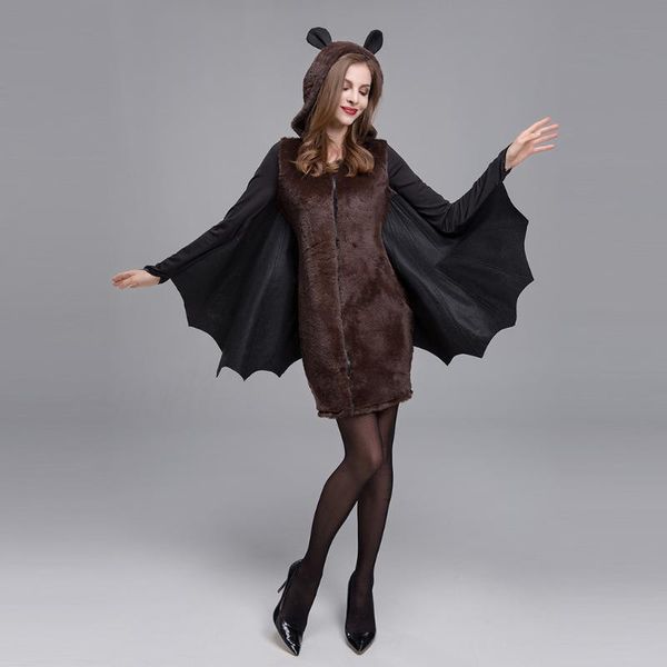 casual dresses women halloween costume bat cosplay dress garment acting clothes vintage club elegant fashion vestidos, Black;gray
casual dresses women halloween costume bat cosplay dress garment acting clothes vintage club elegant fashion vestidos, Black;gray