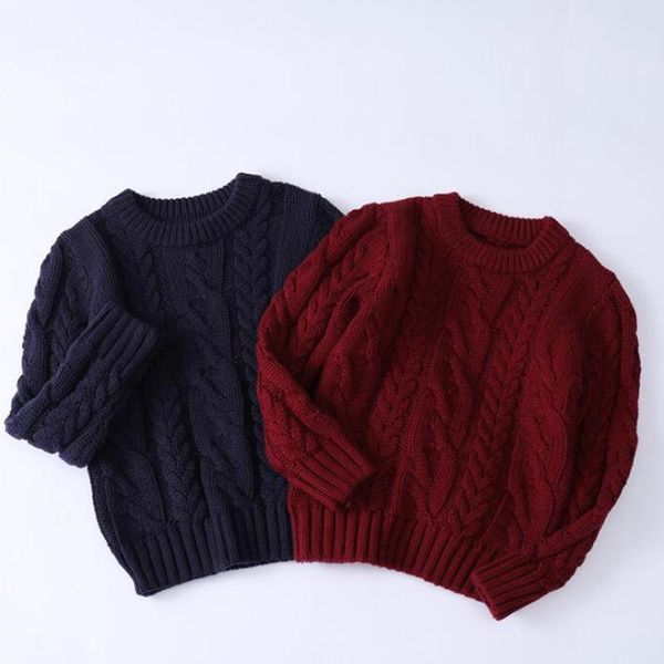 pullover 4-10 yrs baby boys girls sweater winter kids solid color cotton knitting children long-sleeve knit, Blue
pullover 4-10 yrs baby boys girls sweater winter kids solid color cotton knitting children long-sleeve knit, Blue