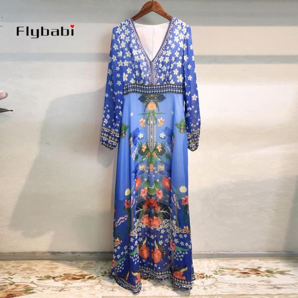 casual dresses s to xxl large size 2021 summer floral print v-neck full sleeve ankle-leng elegant beach holiday dress women blu, Black;gray
casual dresses s to xxl large size 2021 summer floral print v-neck full sleeve ankle-leng elegant beach holiday dress women blu, Black;gray