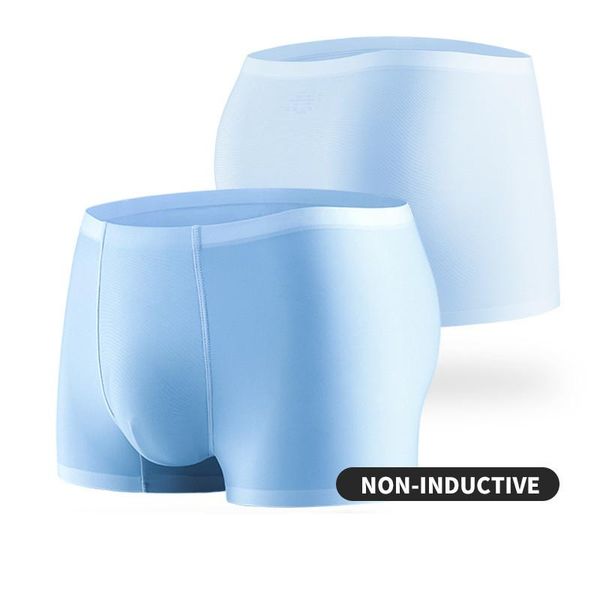 underpants men's boxers seamless underwear man thin ice silk panties solid breathable graphene pouch male boxershorts cueca, Black;white
underpants men's boxers seamless underwear man thin ice silk panties solid breathable graphene pouch male boxershorts cueca, Black;white