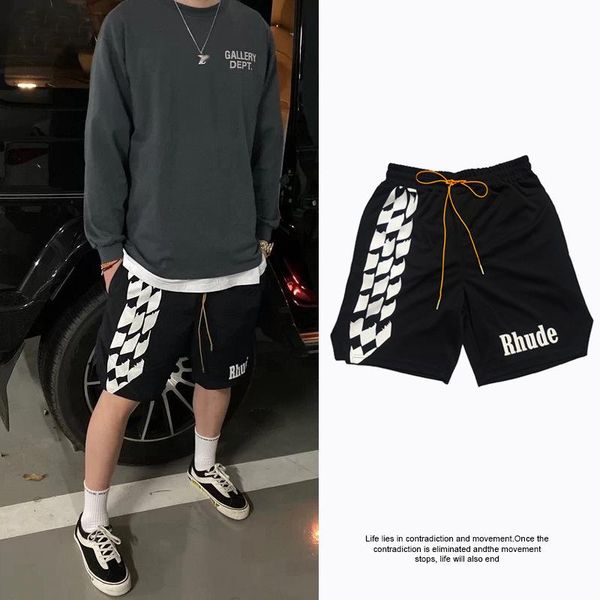 men's shorts summer tide brand rhu.de casual large size sports street hip-hop mesh basketball boys five-point pants, White;black
men's shorts summer tide brand rhu.de casual large size sports street hip-hop mesh basketball boys five-point pants, White;black