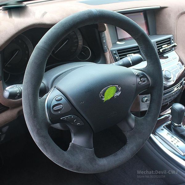 auto alcantara steering wheel cover for infiniti q50l qx60 q70 g25 g37 fx35 suede hand stitch hand grip auto parts accessories
auto alcantara steering wheel cover for infiniti q50l qx60 q70 g25 g37 fx35 suede hand stitch hand grip auto parts accessories