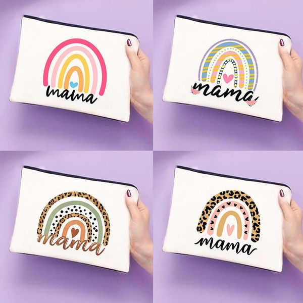 storage bags rainbow mama print makeup bag travel cosmetic case female toiletries ladies beauty coin organizer purse mother gift
storage bags rainbow mama print makeup bag travel cosmetic case female toiletries ladies beauty coin organizer purse mother gift