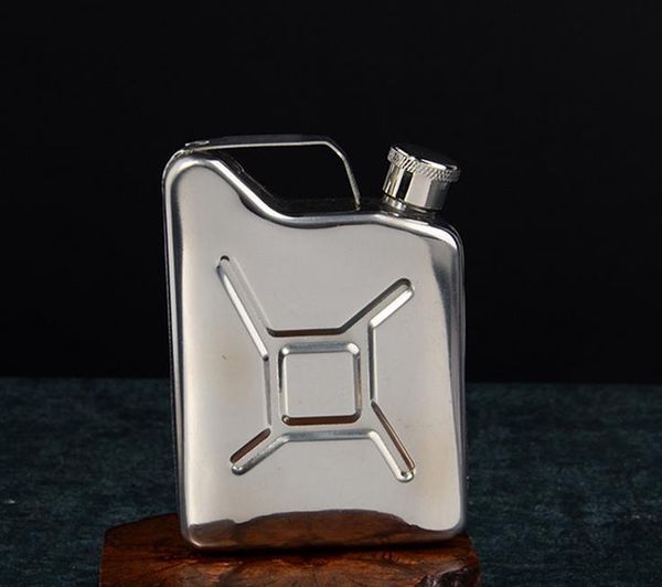 water bottles 5 oz stainless steel gas can hip pocket flask screw down cap whiskey liquor
water bottles 5 oz stainless steel gas can hip pocket flask screw down cap whiskey liquor