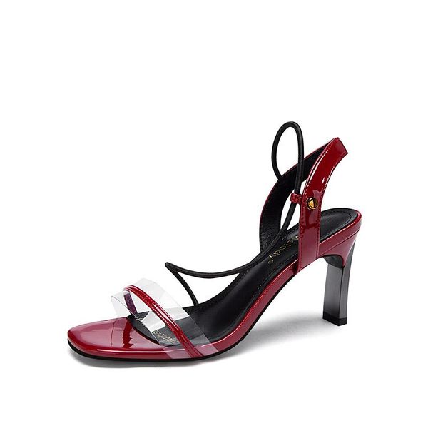 sandals women's summer fashion patchwork party open toe high heels 2021 female slip-on luxury designer shoes, Black
sandals women's summer fashion patchwork party open toe high heels 2021 female slip-on luxury designer shoes, Black