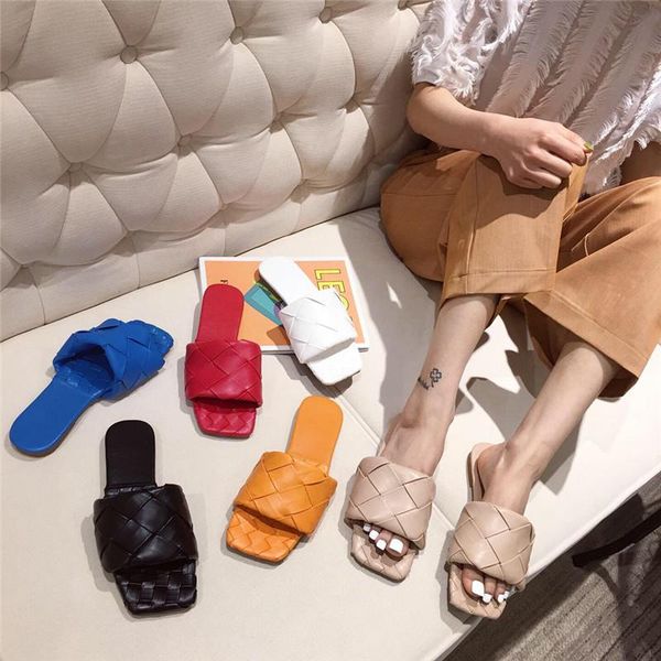 slippers big size 41 women open toe weave slides flats solid color slip on shoes woman orange/red/blue, Black
slippers big size 41 women open toe weave slides flats solid color slip on shoes woman orange/red/blue, Black