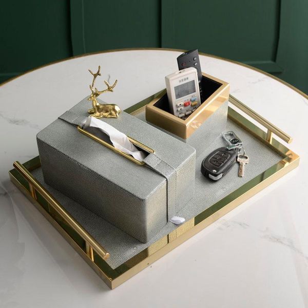 tissue boxes & napkins simple modern american paper box, living room light luxury chinese model room, high-end leather napkin box
tissue boxes & napkins simple modern american paper box, living room light luxury chinese model room, high-end leather napkin box