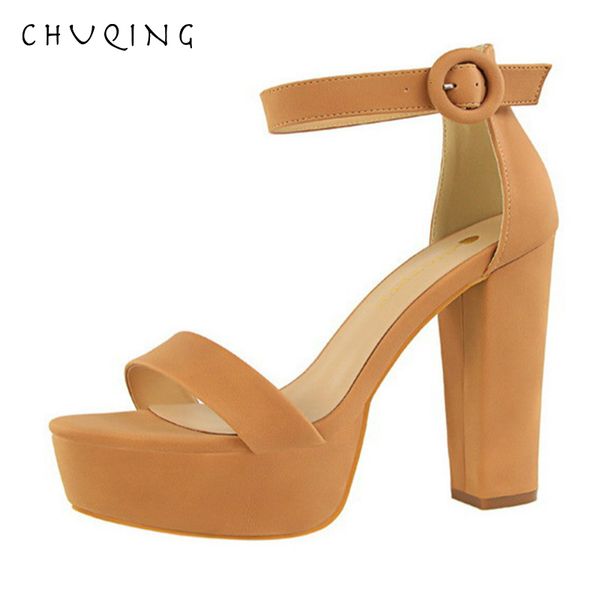 2021 new chuqing fashion thick with thin high heels nightclub waterproof open toe shoes 5tgk, Black
2021 new chuqing fashion thick with thin high heels nightclub waterproof open toe shoes 5tgk, Black