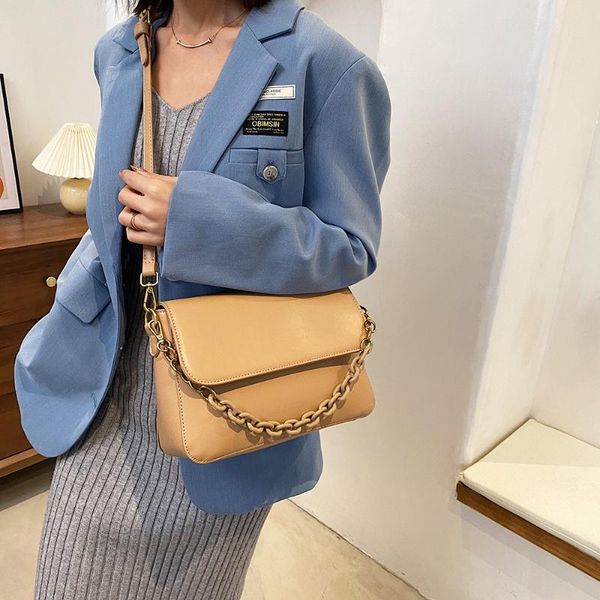 shoulder bags pure color women's bag soft pu leather crossbody black brown beige simple female shopper chain handle
shoulder bags pure color women's bag soft pu leather crossbody black brown beige simple female shopper chain handle
