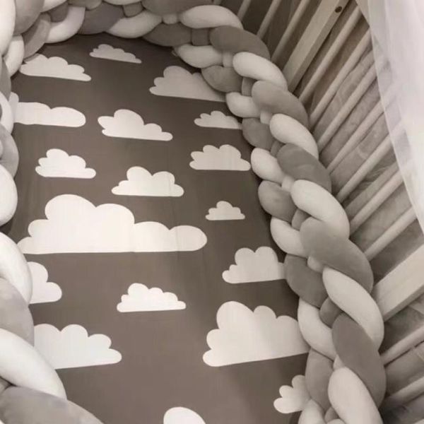 pillow 2m baby bumper bed braid knot cushion for infant crib protector cot room decor
pillow 2m baby bumper bed braid knot cushion for infant crib protector cot room decor