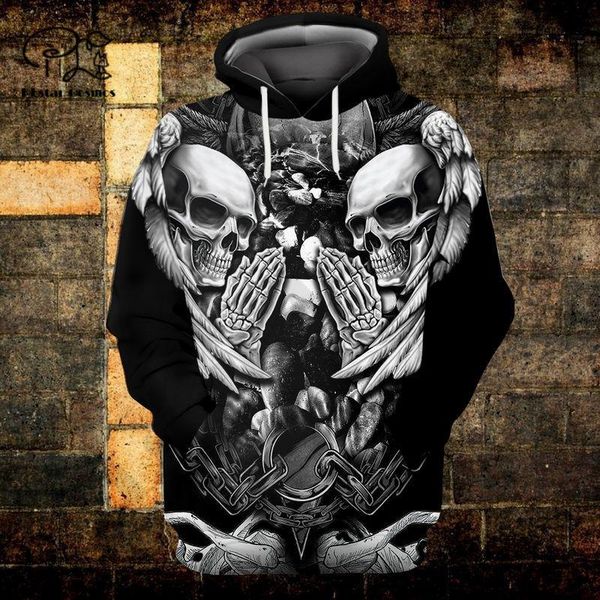 men's hoodies & sweatshirts plstar cosmos 3dprint est praying skull wing unique amazing harajuku pullover streetwear hoodies/sweatshi, Black
men's hoodies & sweatshirts plstar cosmos 3dprint est praying skull wing unique amazing harajuku pullover streetwear hoodies/sweatshi, Black