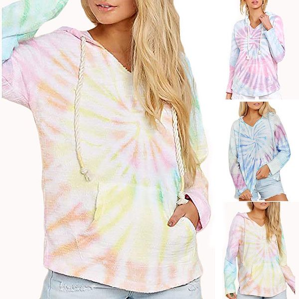 women's hoodies & sweatshirts 2021 autumn and winter european american hoodie tie dyed printing casual loose long sleeved top, Black
women's hoodies & sweatshirts 2021 autumn and winter european american hoodie tie dyed printing casual loose long sleeved top, Black