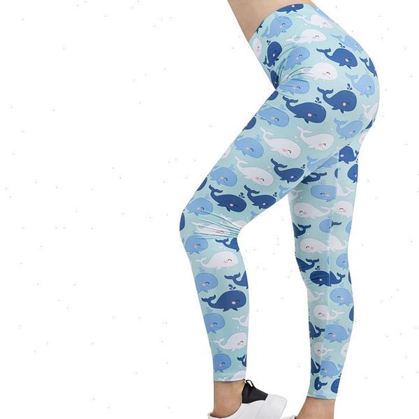 women legging happy whales printing leggins slim high elasticity legins fitness leggings female pants drop shipping, Black
women legging happy whales printing leggins slim high elasticity legins fitness leggings female pants drop shipping, Black