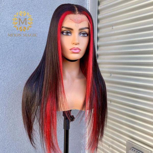 lace wigs 13x6 front wig red highlight human hair bone straight wig130 for women pre plucked 130%, Black;brown
lace wigs 13x6 front wig red highlight human hair bone straight wig130 for women pre plucked 130%, Black;brown