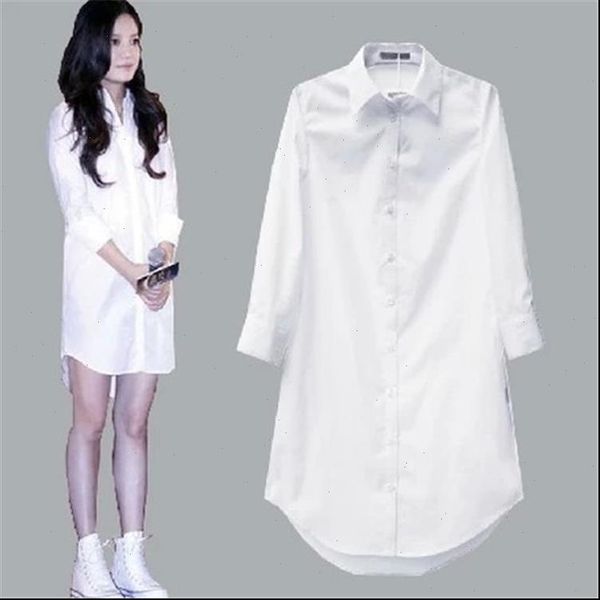 newin 4xl 5xl plus size women blouse shirt long sleeve white solid loose long version casual top
newin 4xl 5xl plus size women blouse shirt long sleeve white solid loose long version casual top