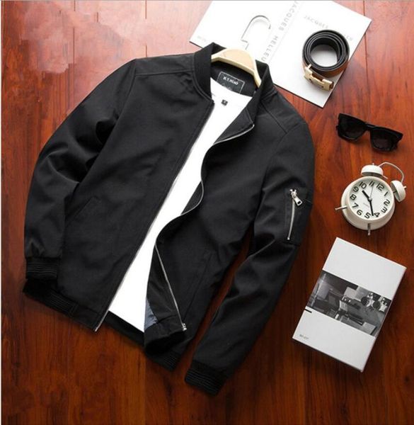 men's jackets 2021 mens windbreaker spring slim men coats male fashion outwear 4xl brand clothing autumn casual jacket, Black;brown
men's jackets 2021 mens windbreaker spring slim men coats male fashion outwear 4xl brand clothing autumn casual jacket, Black;brown