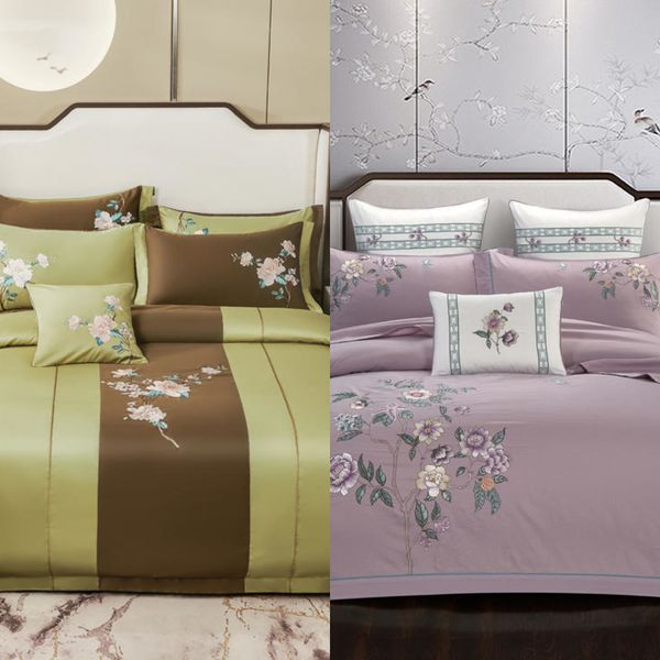 luxury egyptian cotton classical bedding set king size chic embroidery bed set bed sheet set pillowcase parrure de lit c0223
luxury egyptian cotton classical bedding set king size chic embroidery bed set bed sheet set pillowcase parrure de lit c0223