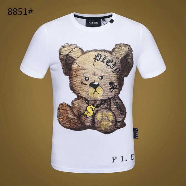 plein bear t shirt mens designer tshirts brand clothing rhinestone skull men t-shirts classical hip hop streetwear tshirt casual tees pb 113, White;black
plein bear t shirt mens designer tshirts brand clothing rhinestone skull men t-shirts classical hip hop streetwear tshirt casual tees pb 113, White;black