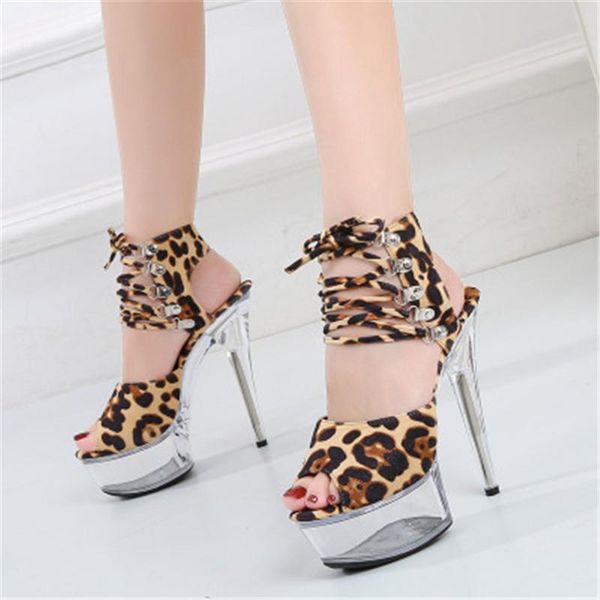 new ladies sandals model t station catwalk female 13/15 cm high heels waterproof suede leopard print women's wedding shoes, Black
new ladies sandals model t station catwalk female 13/15 cm high heels waterproof suede leopard print women's wedding shoes, Black