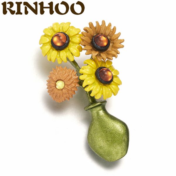 2021 new exquisite sunflower vase brooch pin yellow daisy flower jewelry brooch for men elegant suit cardigan accessoriesdio chan contact, Gray
2021 new exquisite sunflower vase brooch pin yellow daisy flower jewelry brooch for men elegant suit cardigan accessoriesdio chan contact, Gray