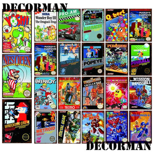 panneau en étain personnalisé de jeu japonais, peinture en métal pour chambre d'enfants, décor de pub de dessin animé, vente en gros,
panneau en étain personnalisé de jeu japonais, peinture en métal pour chambre d'enfants, décor de pub de dessin animé, vente en gros,