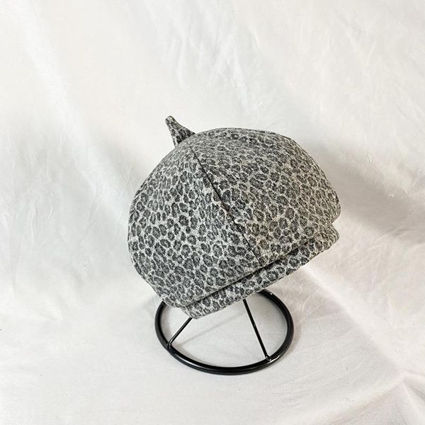 berets beret female leopard print korean version of the net red octagonal hat japanese art wild pumpkin retro british, Blue;gray
berets beret female leopard print korean version of the net red octagonal hat japanese art wild pumpkin retro british, Blue;gray