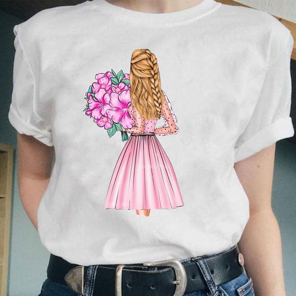 women's t-shirt women flower casual style 90s beach lovely graphic fashion female clothes cartoon lady tees tshirt print, White
women's t-shirt women flower casual style 90s beach lovely graphic fashion female clothes cartoon lady tees tshirt print, White
