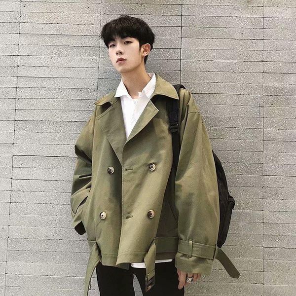 men's jackets men solid double breasted all-match chic harajuku mens coat turn-down collar streetwear simple loose 2xl pockets fashion, Black;brown
men's jackets men solid double breasted all-match chic harajuku mens coat turn-down collar streetwear simple loose 2xl pockets fashion, Black;brown