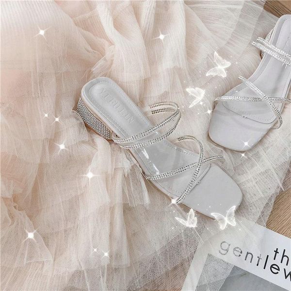 sandals 2021 summer rhinestone female open-toe mid-heel thick heel wear slippers fairy style roman slipper, Black
sandals 2021 summer rhinestone female open-toe mid-heel thick heel wear slippers fairy style roman slipper, Black
