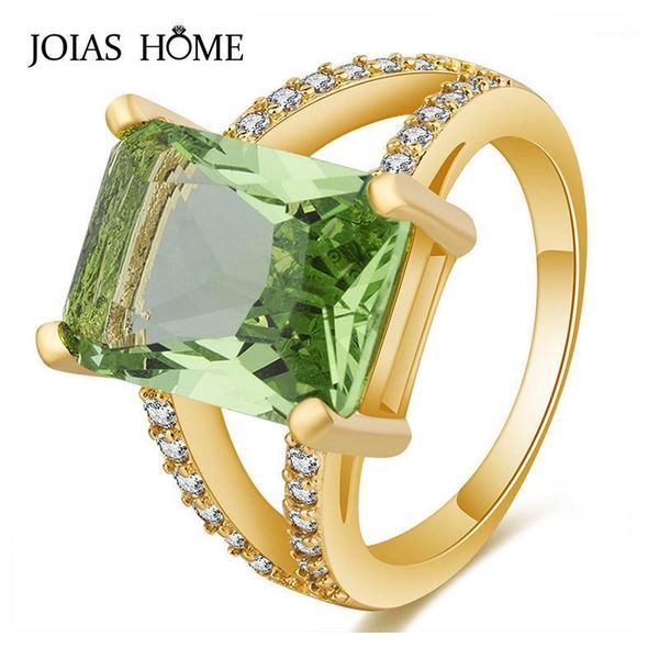 cluster rings joiashome classic 925 sterling silver ring simple gold with grass green gem square female wedding party wholesale gift1, Golden;silver
cluster rings joiashome classic 925 sterling silver ring simple gold with grass green gem square female wedding party wholesale gift1, Golden;silver
