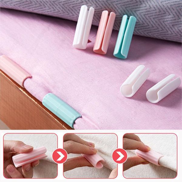 hooks & rails 12pcs bedsheet clips plastic slip-resistant clamp quilt bed cover grippers fasteners mattress holder for sheets home clothes p
hooks & rails 12pcs bedsheet clips plastic slip-resistant clamp quilt bed cover grippers fasteners mattress holder for sheets home clothes p