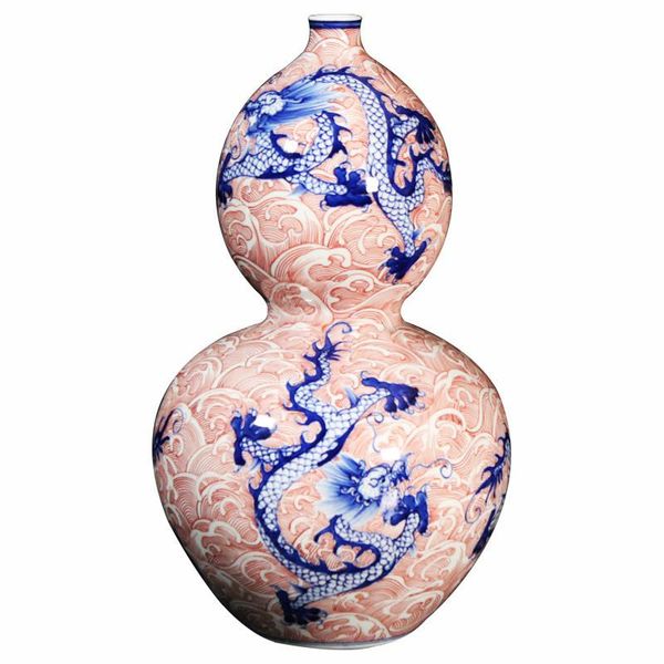 vases jingdezhen antique porcelain vase underglaze red ceramic dragon gourd for home office decor
vases jingdezhen antique porcelain vase underglaze red ceramic dragon gourd for home office decor