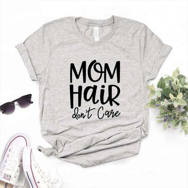 mom hair dont care print mens t shirt and women cotton casual funny for lady yong girl street tee, White;black
mom hair dont care print mens t shirt and women cotton casual funny for lady yong girl street tee, White;black